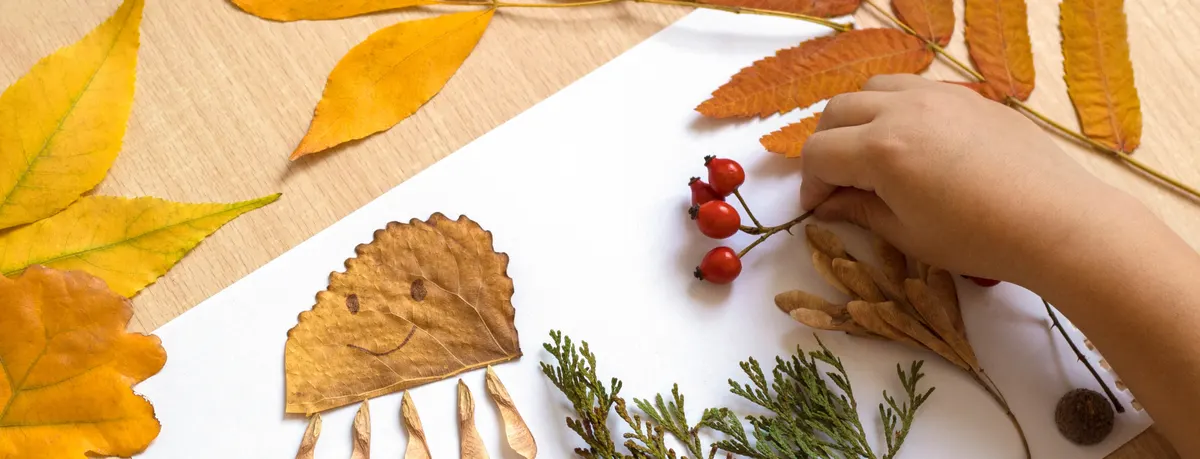 Explore GHL: DIY Sticky Nature Collage
