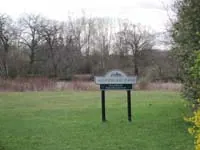 Ground-level view of Alderwood Park