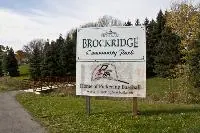 Ground-level view of Brockridge Community Park