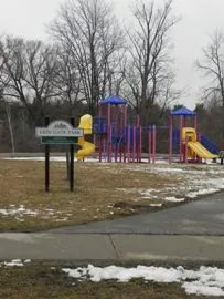Ground-level view of Erin Gate Park