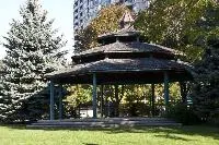 Ground-level view of Esplanade Park