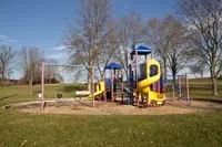 Ground-level view of Glendale Park