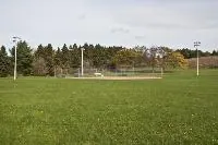 Ground-level view of Greenwood Park