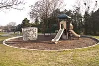 Ground-level view of Lynn Heights Park